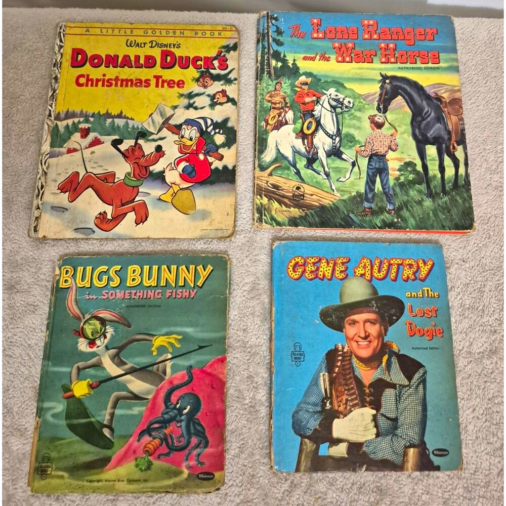 The Lone Ranger and the War Horse, Whitman Hardcover Illustrated 1951 Striker